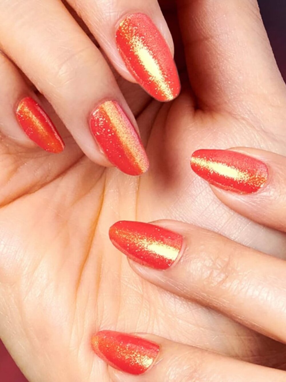 Heat Wave - Color Street Nail Polish Strips NWT Retired Gold Shimmer